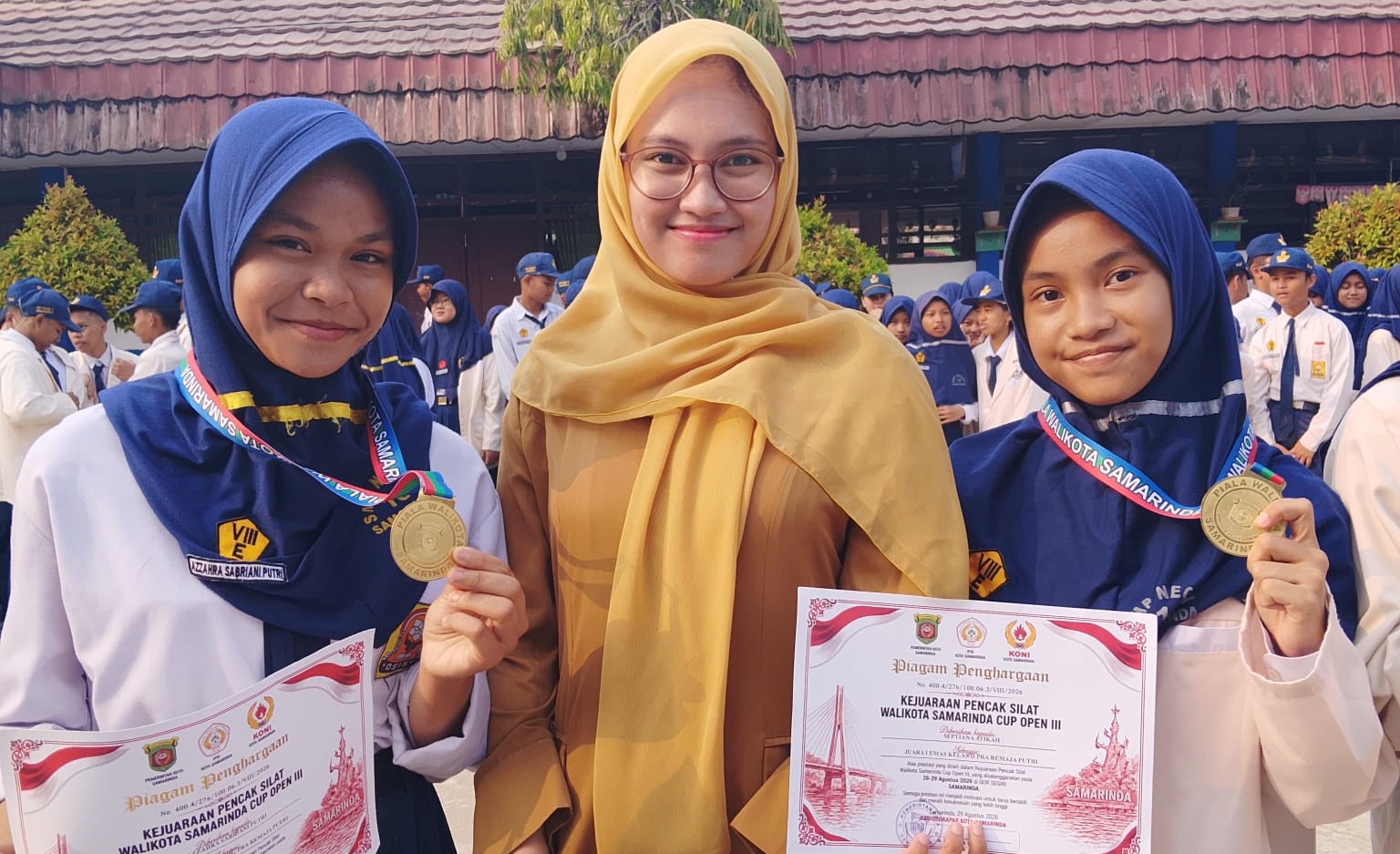 JUARA 1 PENCAK SILAT WALI KOTA SAMARINDA CUP III